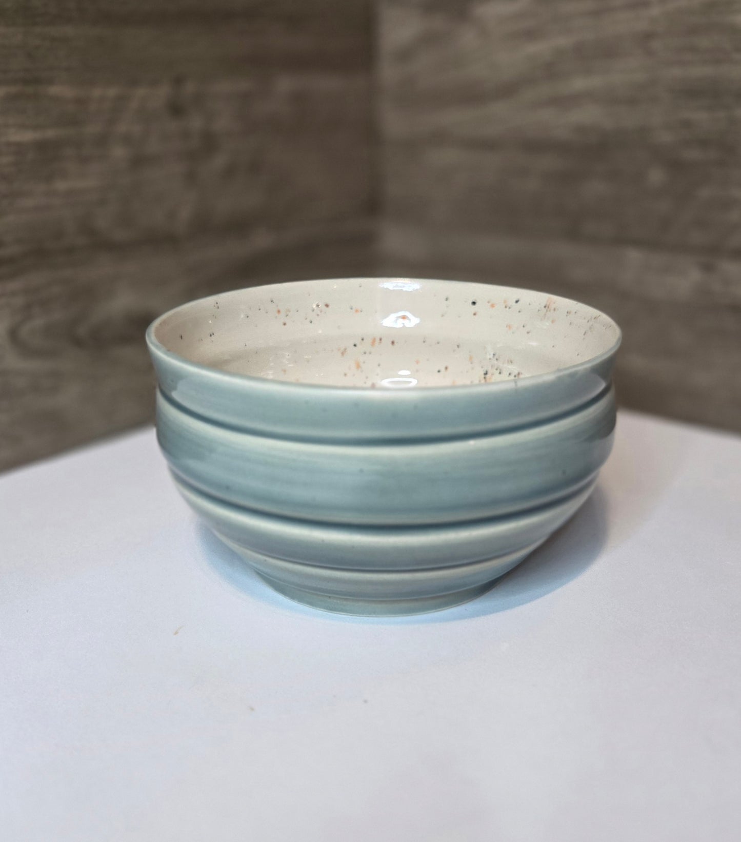 Teal Speckled Bowl