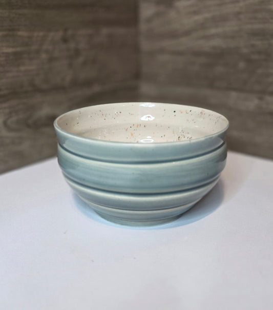 Teal Speckled Bowl
