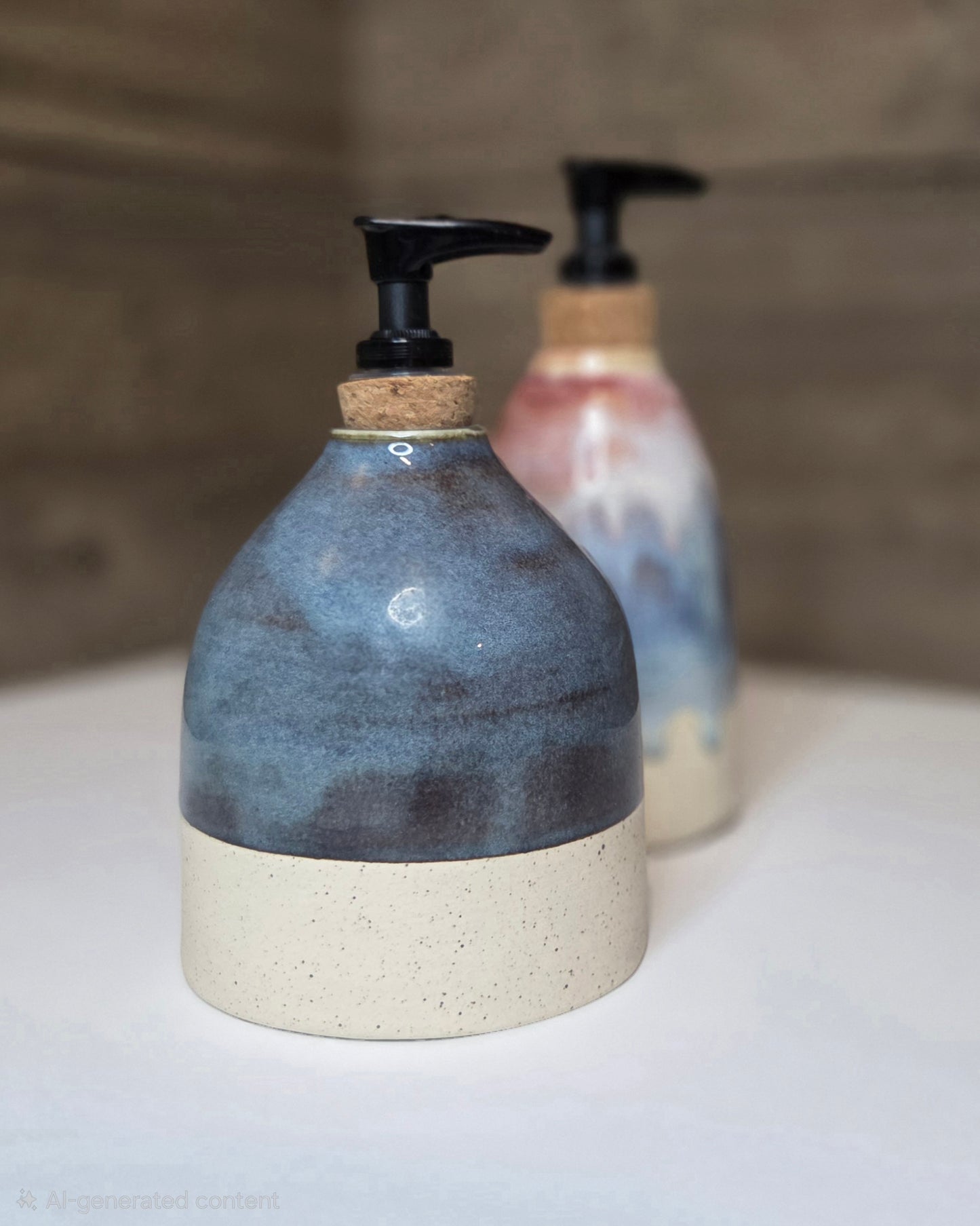 Soap Dispenser (Dark Blue)